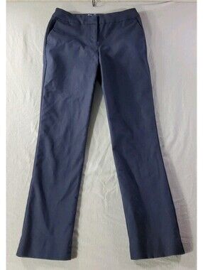 Bodén Pants Slim Fit Trousers Womens US 6 R Navy Blue 29" Inseam Business Casual